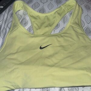 Nike Yellow Green Sports Bra